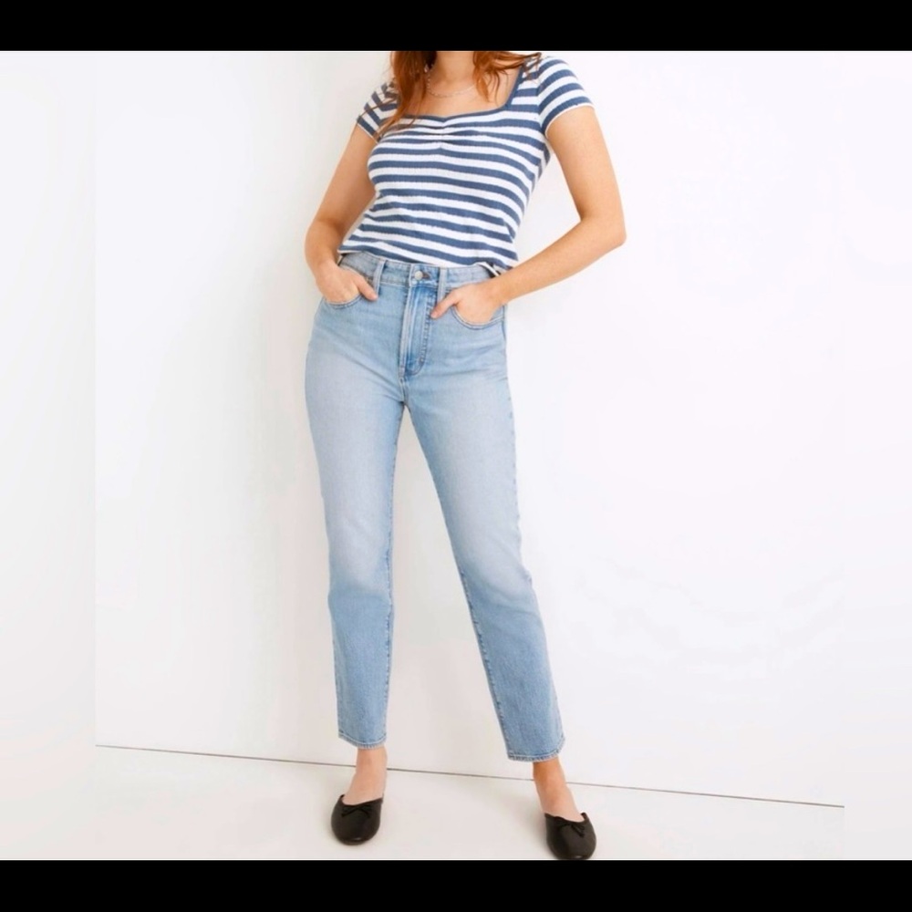 Madewell Curvy Perfect Vintage Jean Fiore Wash, 32